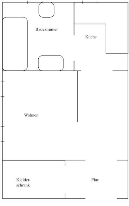 Kleines Apartment In Moenchengladbach-Neuwerk Zewnętrze zdjęcie